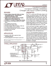 Click here to download LT1511 Datasheet