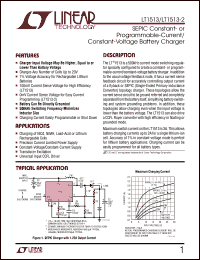 Click here to download LT1513 Datasheet