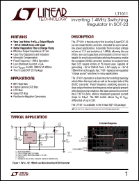 Click here to download LT1611 Datasheet