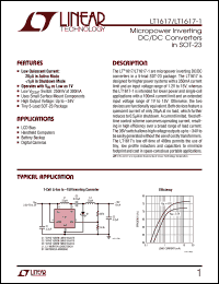 Click here to download LT1617-1 Datasheet