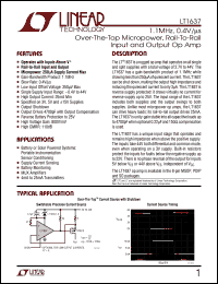 Click here to download LT1637 Datasheet