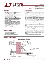 Click here to download LT1684 Datasheet