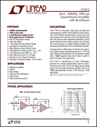 Click here to download LT1812 Datasheet
