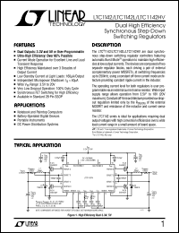 Click here to download LTC1142L Datasheet