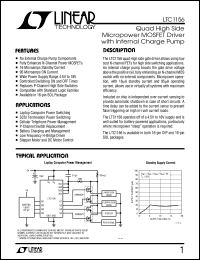 Click here to download LTC1156 Datasheet