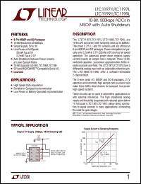 Click here to download LTC1199 Datasheet