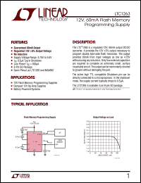 Click here to download LTC1263 Datasheet