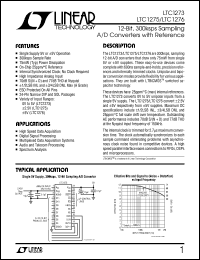 Click here to download LTC1276 Datasheet