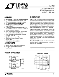 Click here to download LTC1481 Datasheet