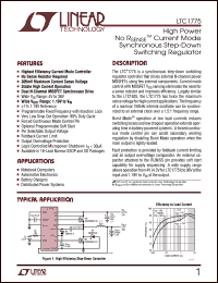 Click here to download LTC1775 Datasheet