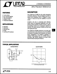 Click here to download LTZ1000 Datasheet