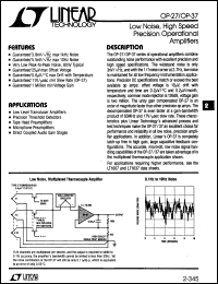 Click here to download OP27 Datasheet