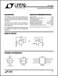 Click here to download RH108A Datasheet