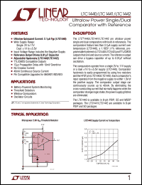Click here to download LTC1442IN8 Datasheet