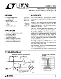 Click here to download LT1055AMH Datasheet