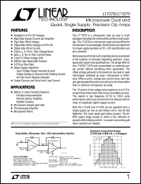 Click here to download LT1078CN8 Datasheet
