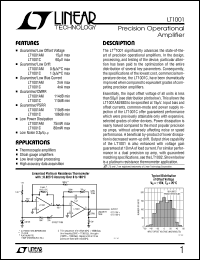 Click here to download LT1001CJ8 Datasheet