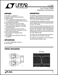 Click here to download LTC485CN8 Datasheet