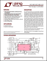 Click here to download LTC1421CSW Datasheet