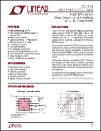 Click here to download LTC1174HVCS8 Datasheet