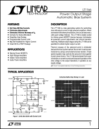Click here to download LT1166CN8 Datasheet