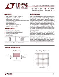 Click here to download LT1085CM-3.3 Datasheet