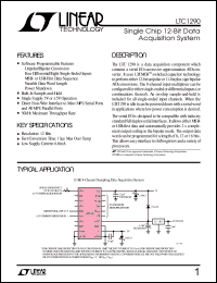 Click here to download LTC1290DISW Datasheet