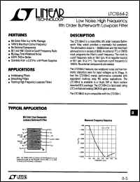 Click here to download LTC1064-2MJ Datasheet