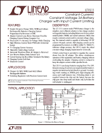 Click here to download LT1511CSW Datasheet