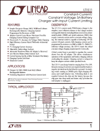 Click here to download LT1511ISW Datasheet