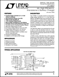 Click here to download LTC4007EGN Datasheet
