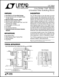 Click here to download LTC1064CN Datasheet