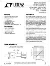 Click here to download LTC1096LCS8 Datasheet