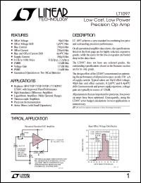 Click here to download LT1097CN8 Datasheet