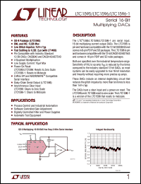 Click here to download LTC1596AISW Datasheet