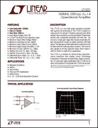 Click here to download LT1221MJ8 Datasheet