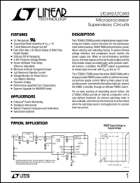 Click here to download LTC692CN8 Datasheet
