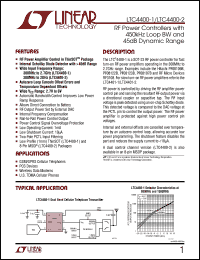 Click here to download LTC4400-1ES6 Datasheet