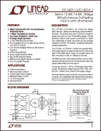 Click here to download LTC1407CMSE-1 Datasheet