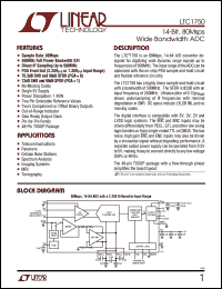 Click here to download LTC1750 Datasheet