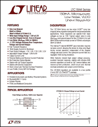 Click here to download LTC1844ES5-BYP Datasheet