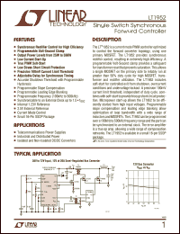 Click here to download LT1952IGN Datasheet