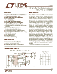 Click here to download LT1952 Datasheet