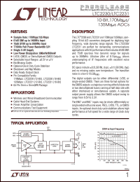 Click here to download LTC2230IUP Datasheet
