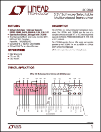 Click here to download LTC2844CG Datasheet