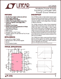 Click here to download LTC2925CGN Datasheet