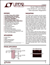 Click here to download LT3024EDE Datasheet