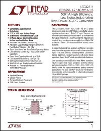Click here to download LTC3251EMSE-1.5 Datasheet