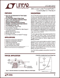 Click here to download LTC4412HVIS6 Datasheet