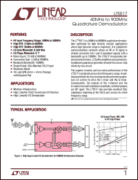 Click here to download LT5517 Datasheet